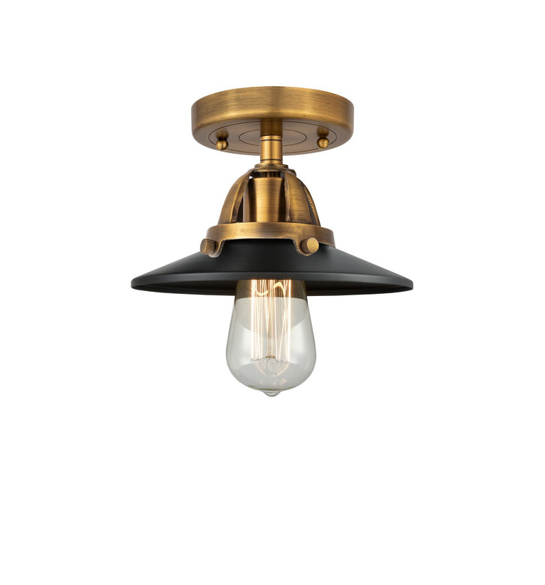 manufacturer_finish:Brushed Brass|manufacturer_glass:Matte Black|light_output:220.00lm|color_temperature:2200K|cri:99