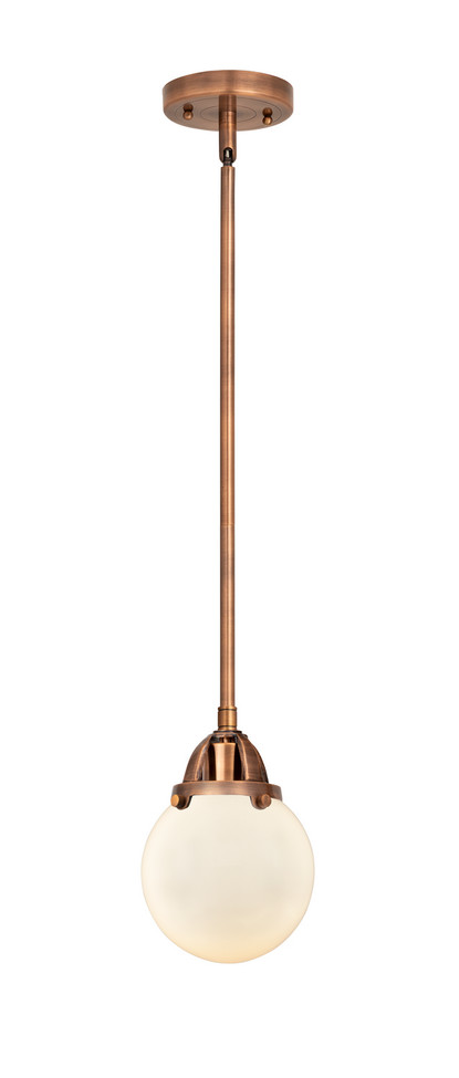 manufacturer_finish:Antique Copper|manufacturer_glass:Matte White|light_output:220.00lm|color_temperature:2200K|cri:99