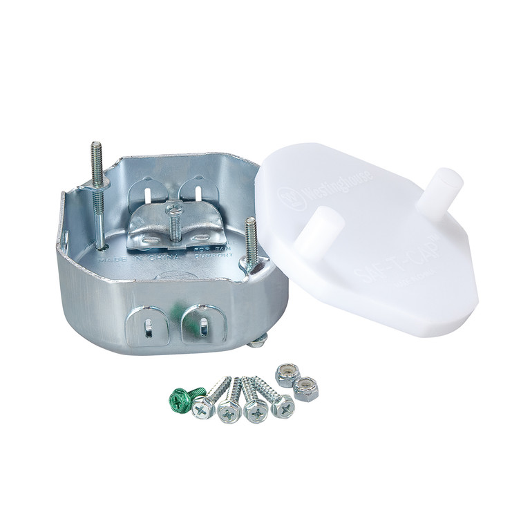 Westinghouse Lighting - 0102011 - Saf-T-Box Fan/Fixture Support Box - Saf-T-Box