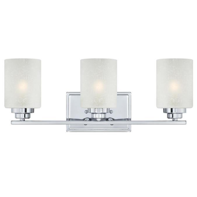 Westinghouse Lighting - 63438B - Three Light Wall Sconce - Hansen - Chrome