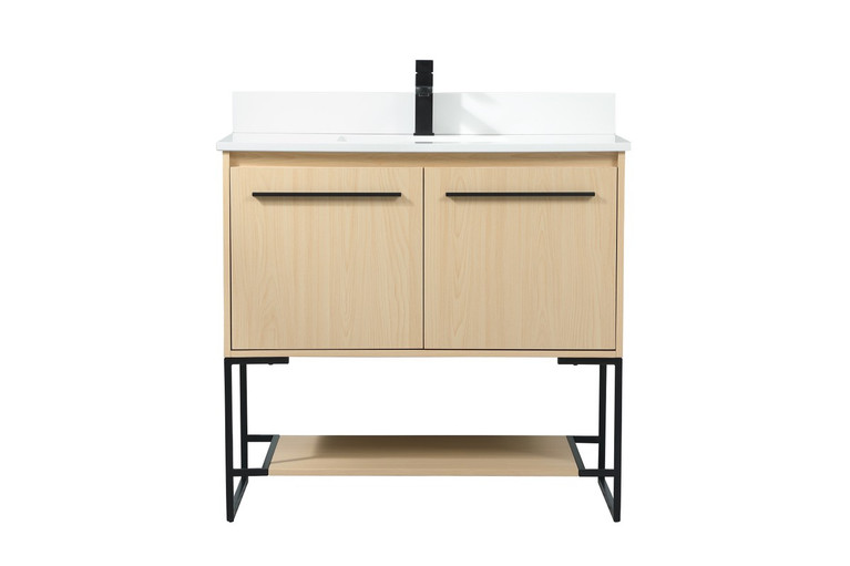 Elegant Lighting - VF42536MMP-BS - Vanity Sink Set - Sloane - Maple