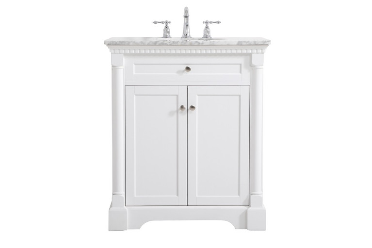 Elegant Lighting - VF53030WH - Bathroom Vanity Set - Clarence - White
