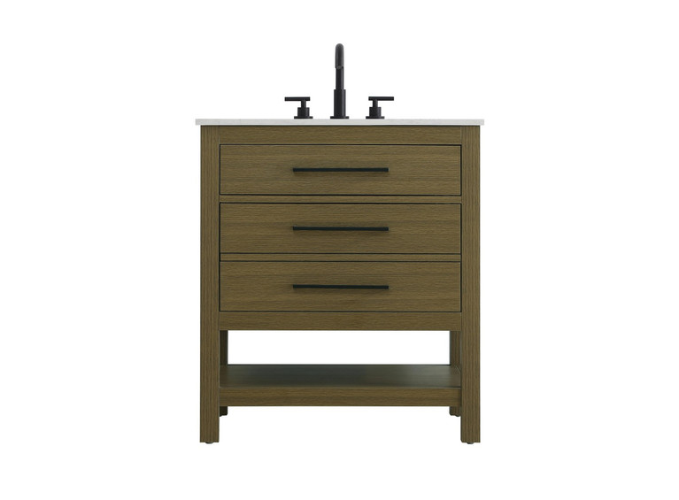 Elegant Lighting - VF60530MCB - Bathroom Vanity - Karson - Chestnut Brown