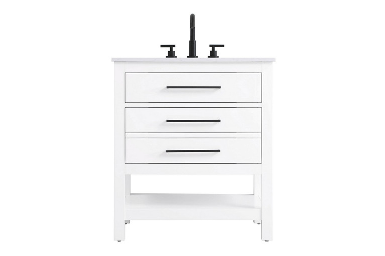 Elegant Lighting - VF60530WH - Bathroom Vanity - Karson - White