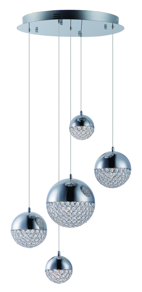 ET2 - E31227-20PC - LED Pendant - Eclipse - Polished Chrome