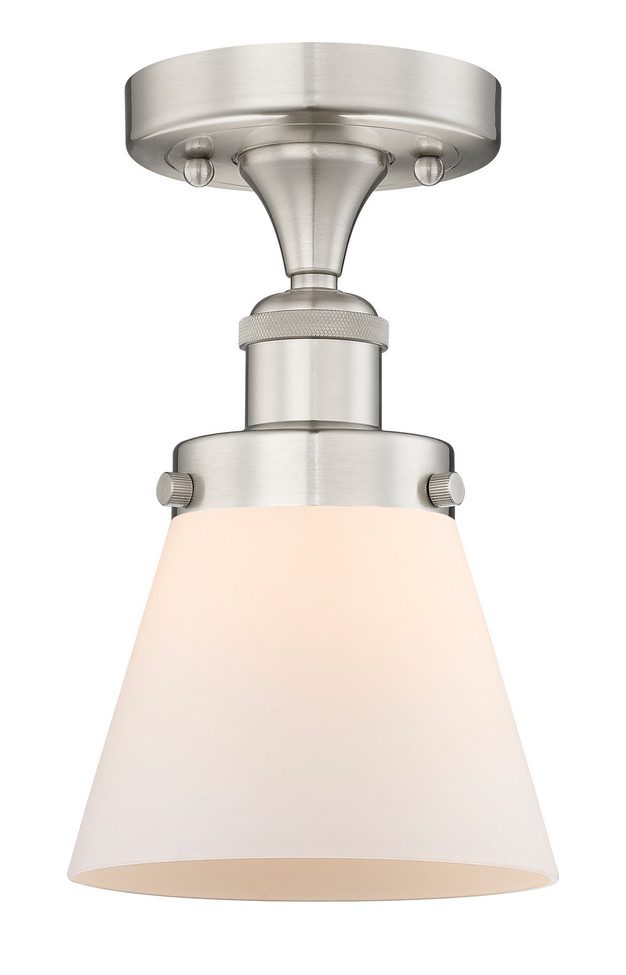 manufacturer_finish:Brushed Satin Nickel|manufacturer_glass:Matte White Cased Small Cone
