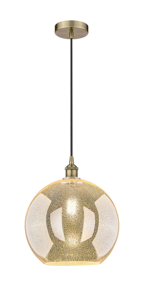 Innovations - 616-1P-AB-G128-12 - One Light Mini Pendant - Edison - Antique Brass