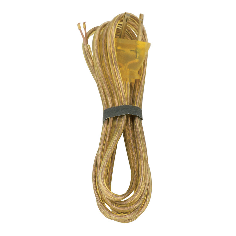 Satco - S70-105 - Cord With Plug - Gold