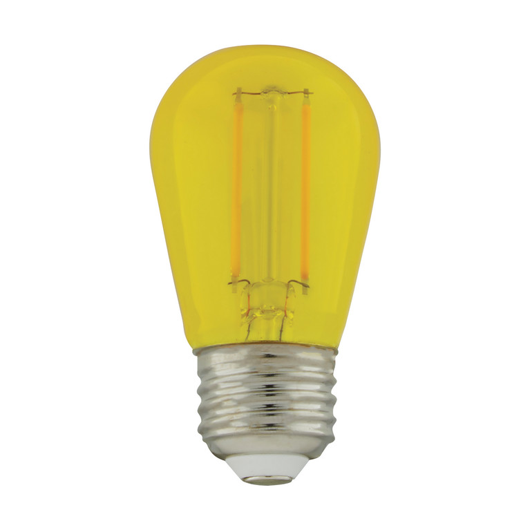 Satco - S8025 - Light Bulb - Transparent Yellow
