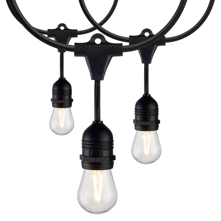 Satco - S8030 - LED String Light - Black