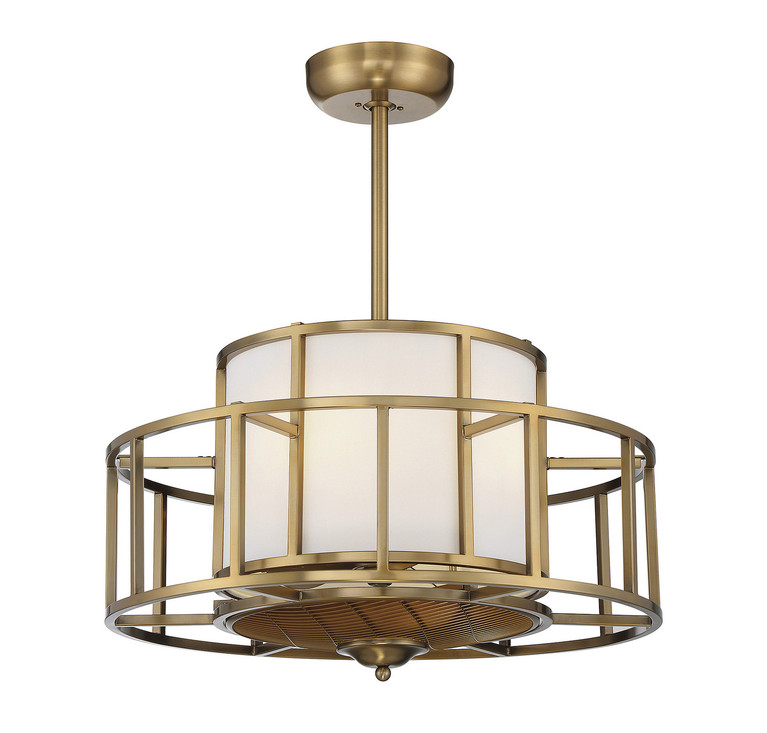 Savoy House - 30-FD-126-322 - LED Fan D'Lier - Oslo - Warm Brass