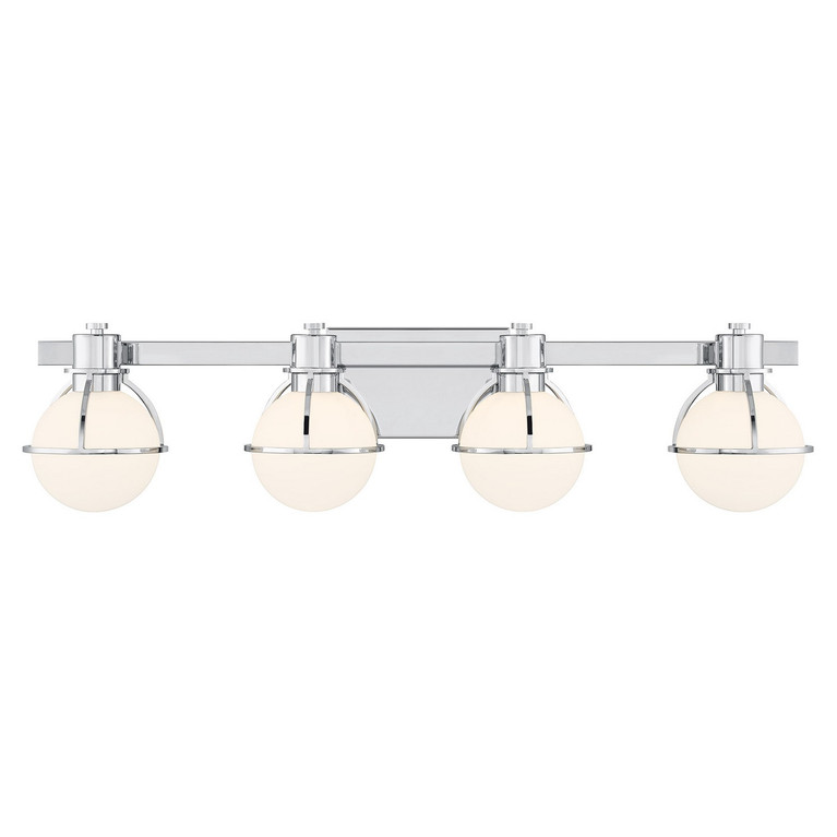 Savoy House - 8-1060-4-11 - Four Light Bathroom Vanity - Pierce - Chrome