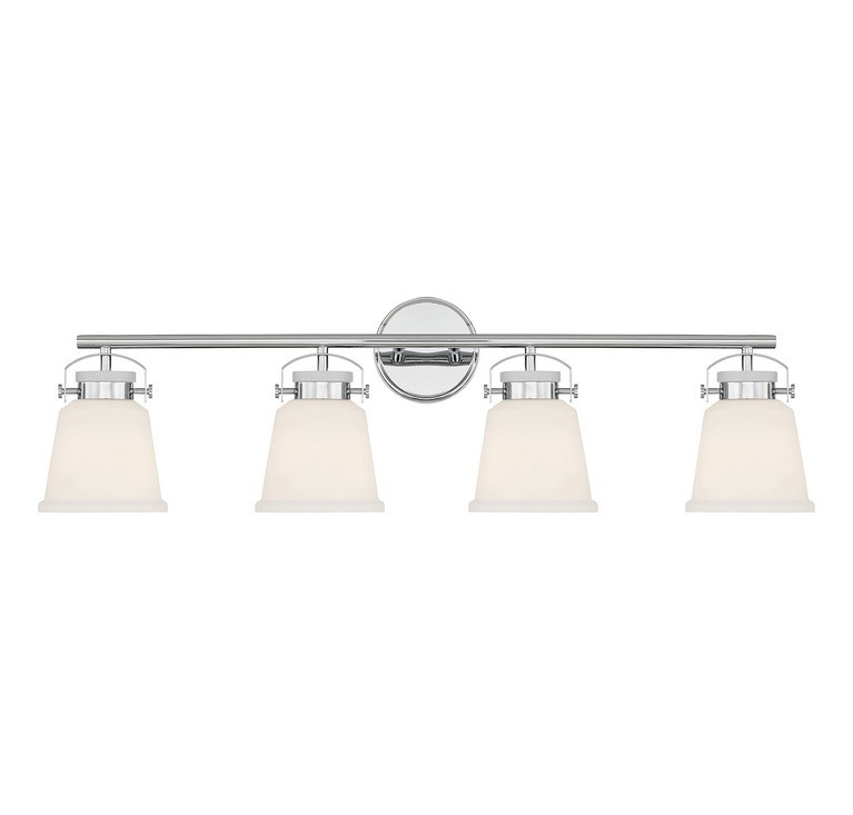 Savoy House - 8-1627-4-11 - Four Light Bathroom Vanity - Kaden - Polished Chrome