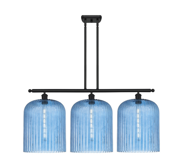 Innovations - 516-3I-BK-G559-12BL - Three Light Island Pendant - Ballston - Matte Black