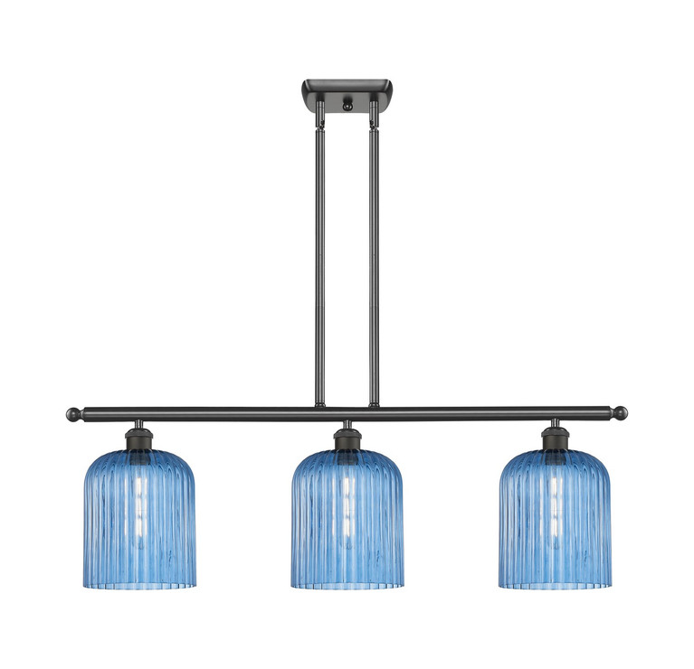 Innovations - 516-3I-OB-G559-8BL - Three Light Island Pendant - Ballston - Oil Rubbed Bronze