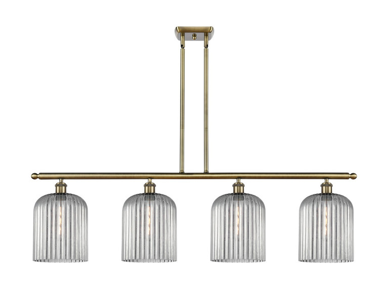 Innovations - 516-4I-AB-G559-8SM - Four Light Island Pendant - Ballston - Antique Brass