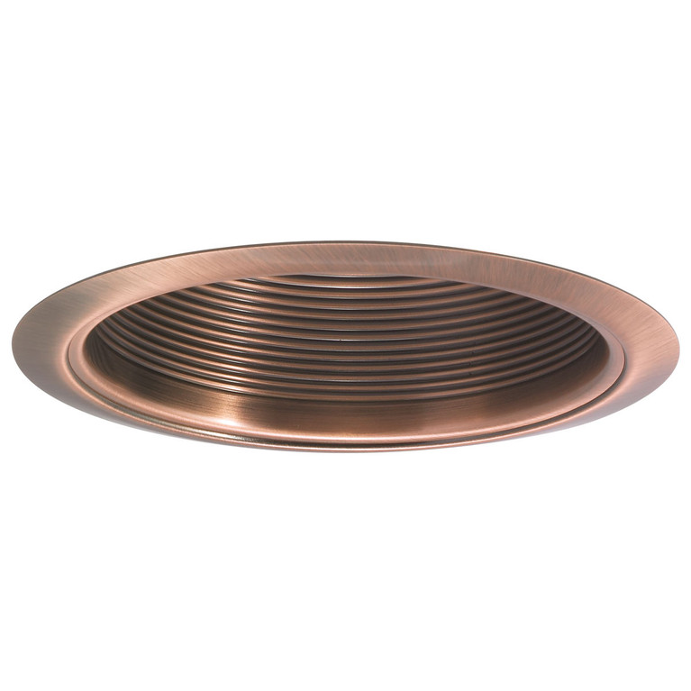 Nora Lighting - NTM-33 - 6 Br/Par30 Stepped Baffle W/ Metal Ring - Rec Inc 6 Trim