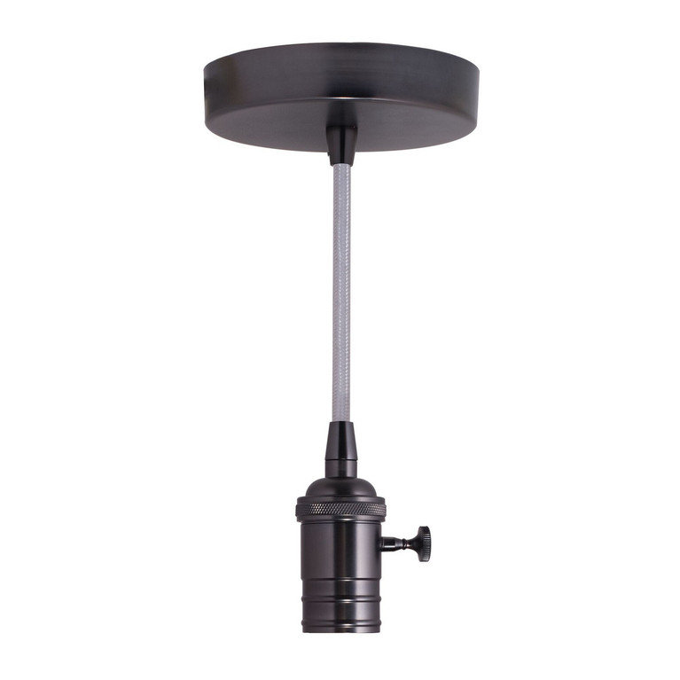 Bulbrite - 810082 - Pendant - Builder Fixtures - Gunmetal