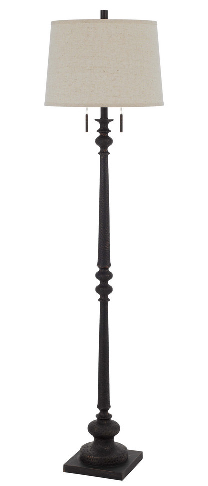 Cal Lighting - BO-3024FL - Two Light Floor Lamp - Torrington - Rustic Iron