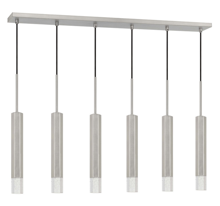 Cal Lighting - FX-3723-6P-BS - LED Pendant - Led Pendant - Gun Metal