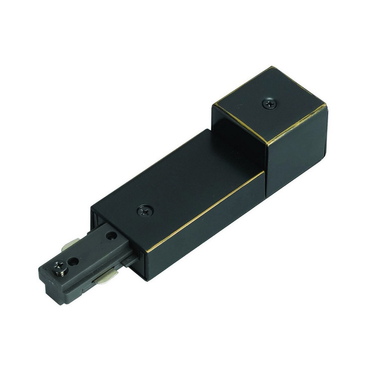 Cal Lighting - HT-276-DB - Live End W/ Conduit Fitter - Cal Track - Dark Bronze