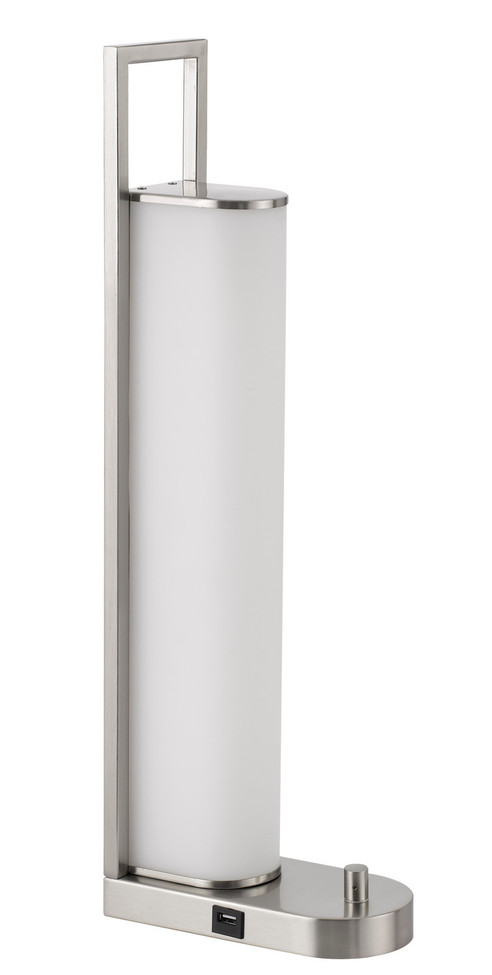 Cal Lighting - LA-8032DK-1 - LED Table Lamp - Zamora - Brushed Steel