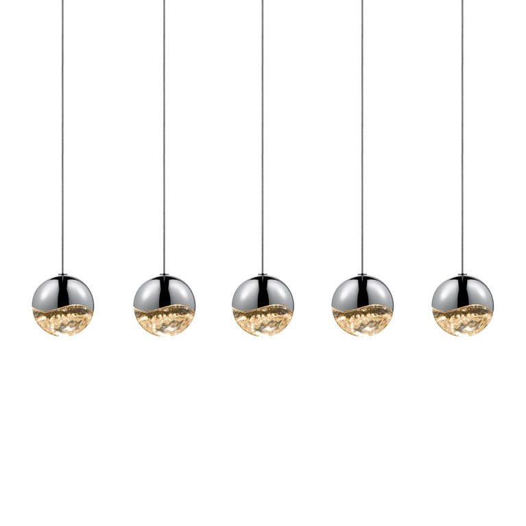 Sonneman - 2921.01-MED - LED Pendant - Grapes - Polished Chrome