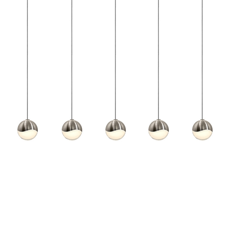 Sonneman - 2921.13-SML - LED Pendant - Grapes - Satin Nickel