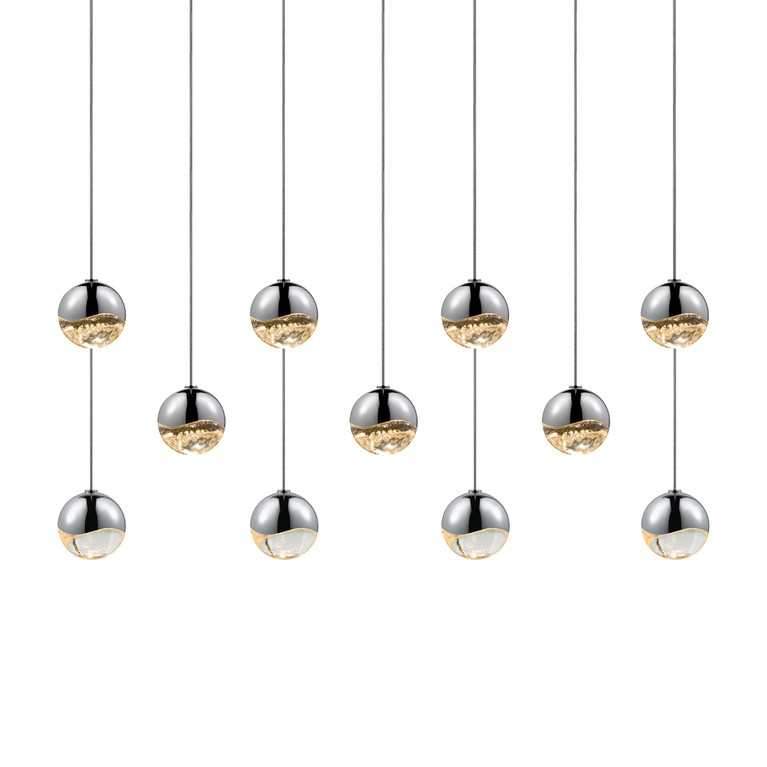 Sonneman - 2922.01-SML - LED Pendant - Grapes - Polished Chrome