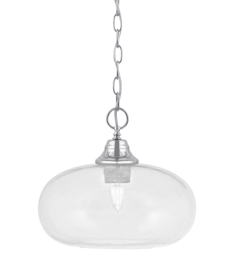 Toltec Lighting - 10-CH-206 - One Light Pendant - Chain - Chrome