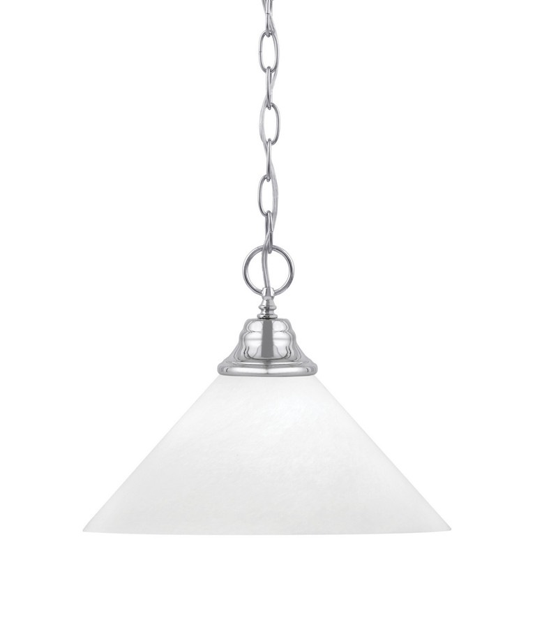 Toltec Lighting - 10-CH-2121 - One Light Pendant - Chain - Chrome