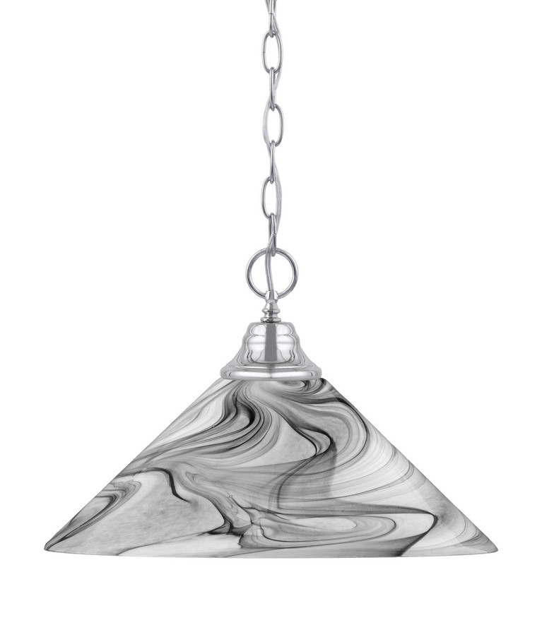 Toltec Lighting - 10-CH-2169 - One Light Pendant - Chain - Chrome