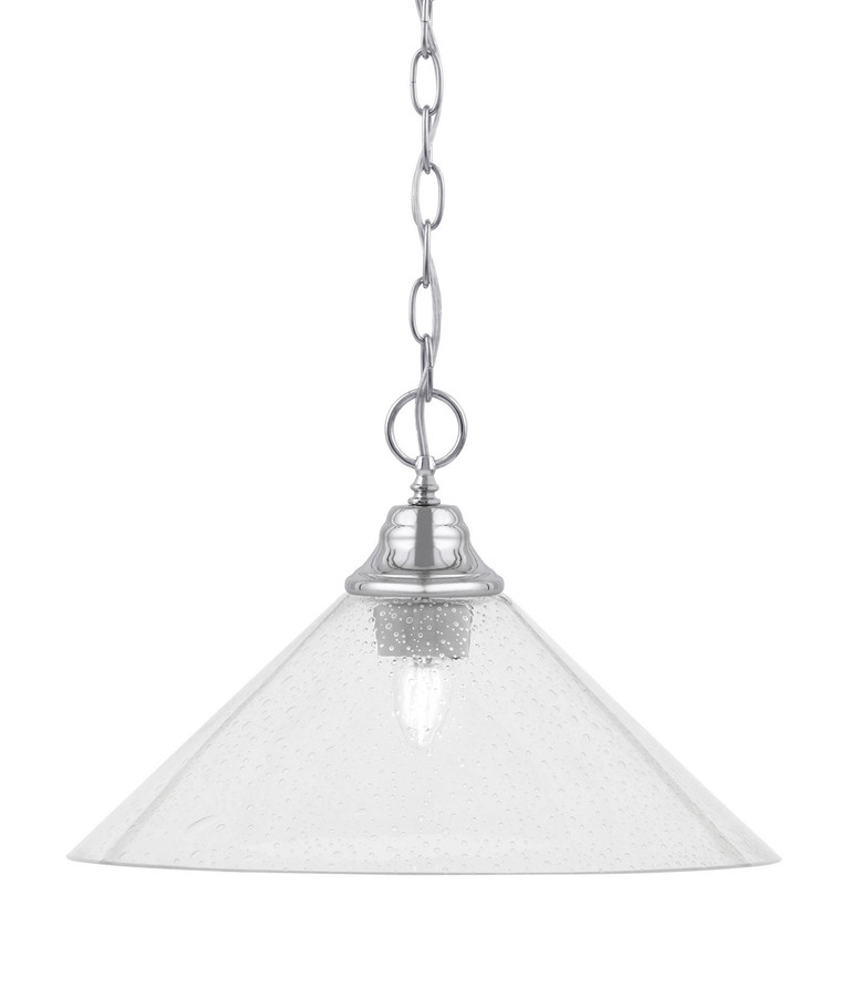 Toltec Lighting - 10-CH-308 - One Light Pendant - Chain - Chrome