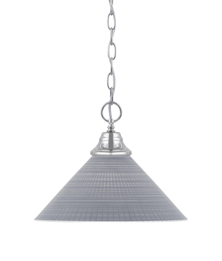 Toltec Lighting - 10-CH-4002 - One Light Pendant - Chain - Chrome