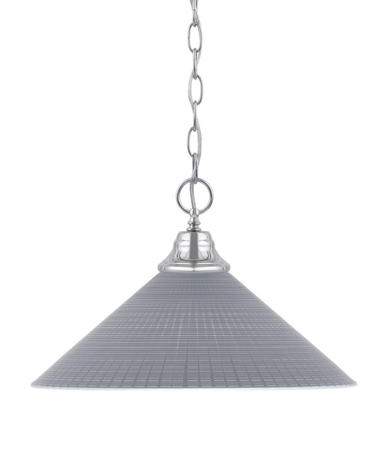 Toltec Lighting - 10-CH-4012 - One Light Pendant - Chain - Chrome