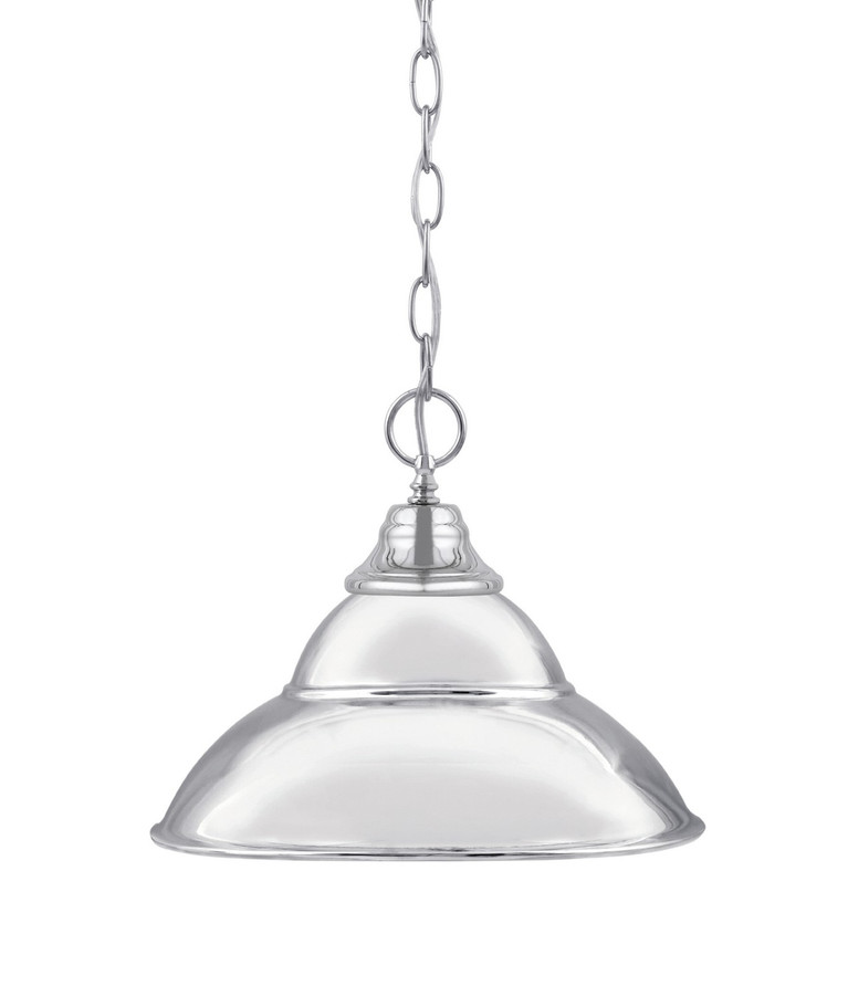 Toltec Lighting - 10-CH-428-CH - One Light Pendant - Chain - Chrome