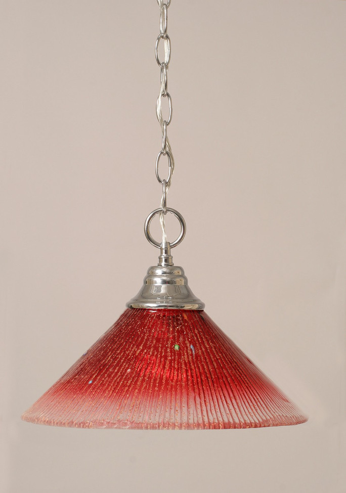 Toltec Lighting - 10-CH-706 - One Light Pendant - Any - Chrome