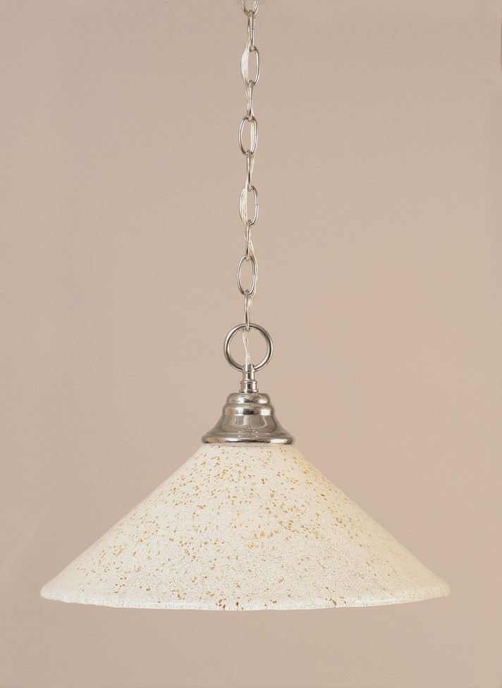 Toltec Lighting - 10-CH-714 - One Light Pendant - Any - Chrome