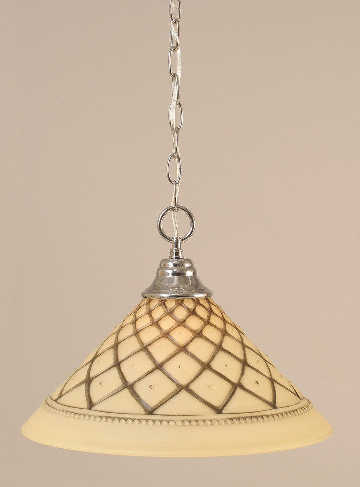 Toltec Lighting - 10-CH-718 - One Light Pendant - Any - Chrome