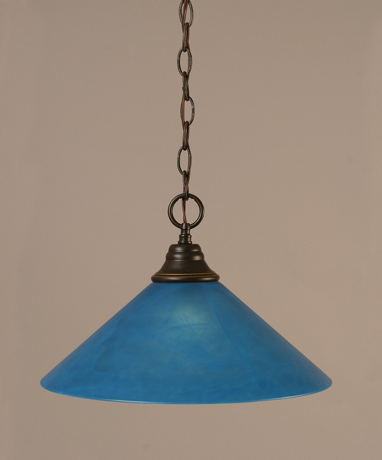 Toltec Lighting - 10-DG-415 - One Light Pendant - Any - Dark Granite
