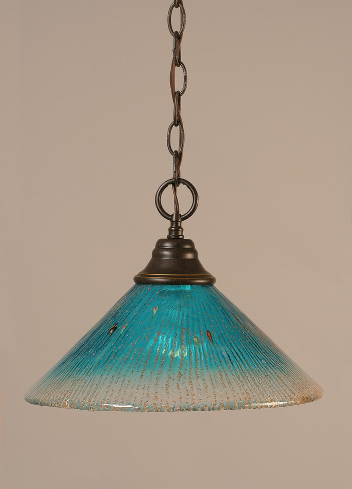 Toltec Lighting - 10-DG-448 - One Light Pendant - Any - Dark Granite