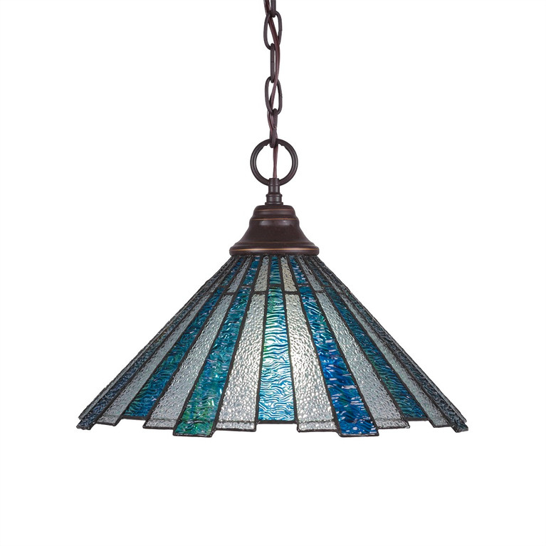 Toltec Lighting - 10-DG-932 - One Light Pendant - Any - Dark Granite