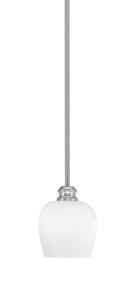 Toltec Lighting - 1151-BN-4811 - One Light Mini Pendant - Edge - Brushed Nickel