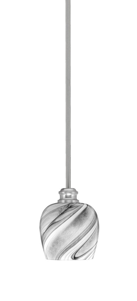 Toltec Lighting - 1151-BN-4819 - One Light Mini Pendant - Edge - Brushed Nickel
