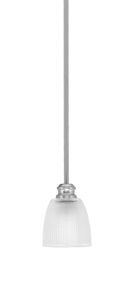 Toltec Lighting - 1151-BN-500 - One Light Mini Pendant - Edge - Brushed Nickel