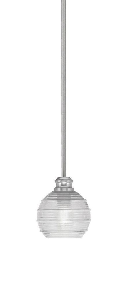 Toltec Lighting - 1151-BN-5110 - One Light Mini Pendant - Edge - Brushed Nickel
