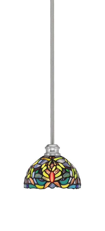 Toltec Lighting - 1151-BN-9905 - One Light Mini Pendant - Edge - Brushed Nickel