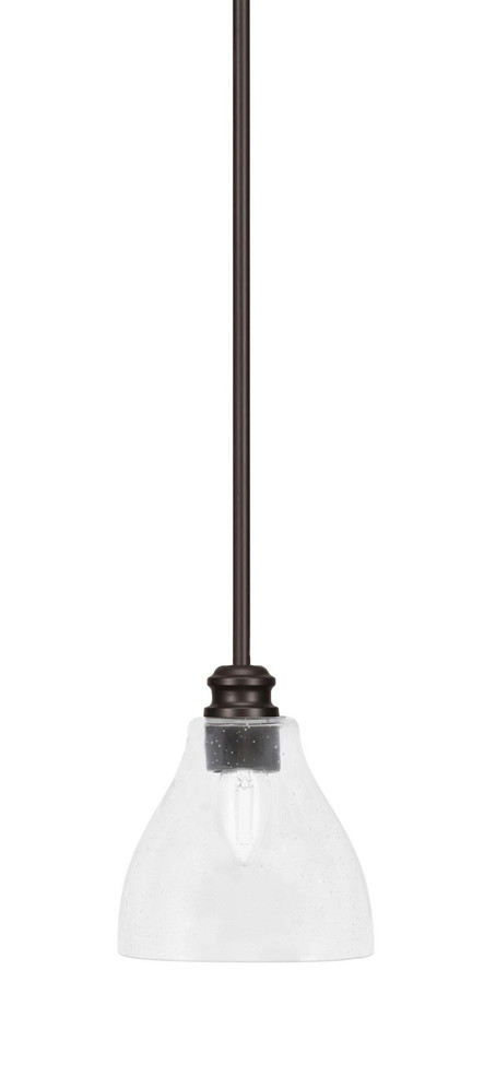 Toltec Lighting - 1151-ES-4760 - One Light Mini Pendant - Edge - Espresso