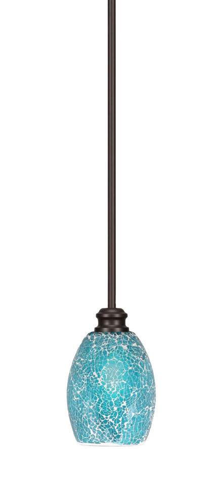 Toltec Lighting - 1151-ES-5055 - One Light Mini Pendant - Edge - Espresso