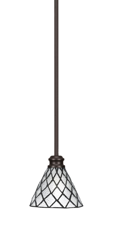 Toltec Lighting - 1151-ES-9185 - One Light Mini Pendant - Edge - Espresso